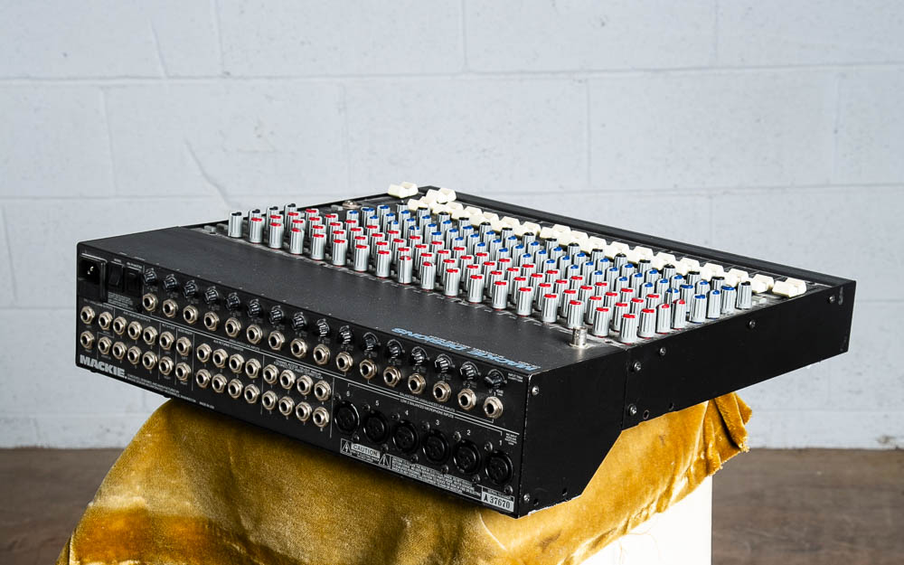 16 Channel Mic / Line Mixer Mackie Designs CR-1604 Black Vintage Audio Gear Asis - Image 7