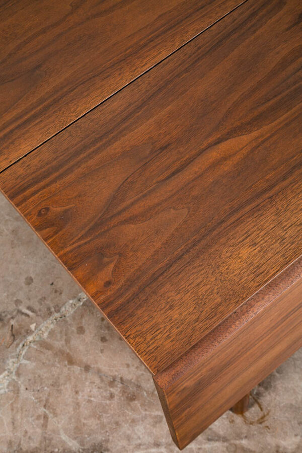 Mid Century Modern Dining Table Drexel Declaration Drop Leaf Walnut Kipp Stewart - Image 10