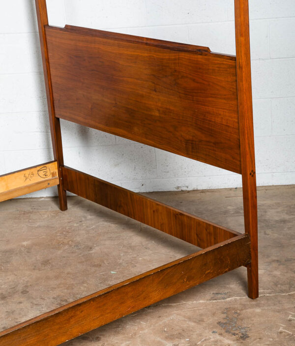 Mid Century Modern Headboard Bed Frame Full Drexel Declaration Walnut Rosewood M - Image 6