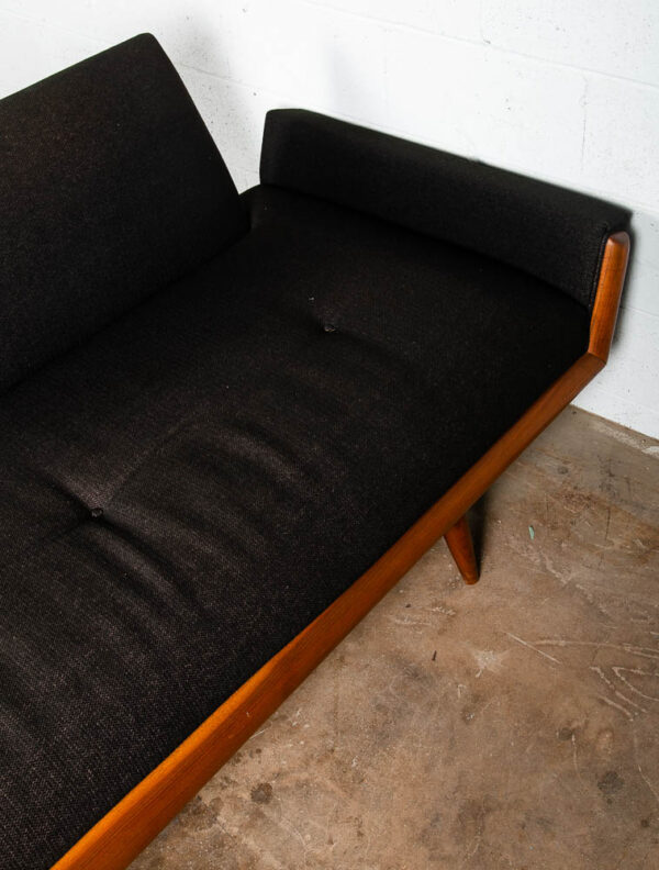 Mid Century Modern Sofa Couch Gondola Adrian Pearsall Platform Black Walnut Mcm - Image 11