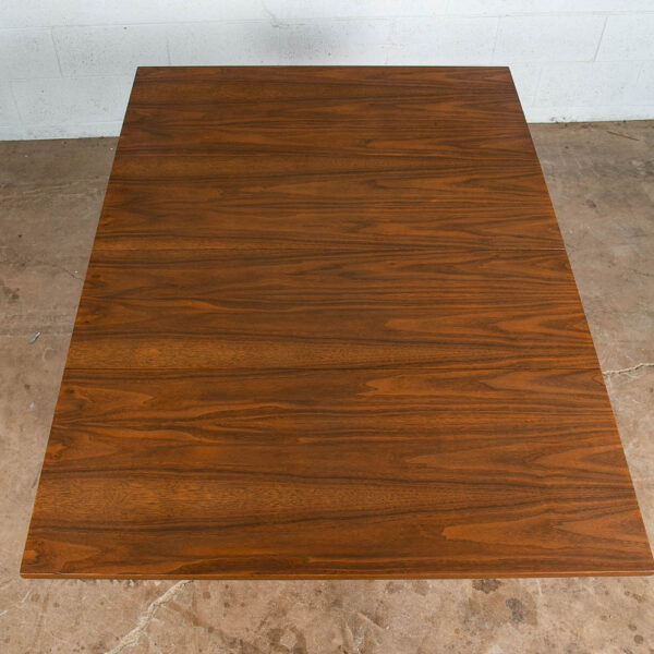 Mid Century Modern Dining Table Drexel Declaration Drop Leaf Walnut Kipp Stewart - Image 6