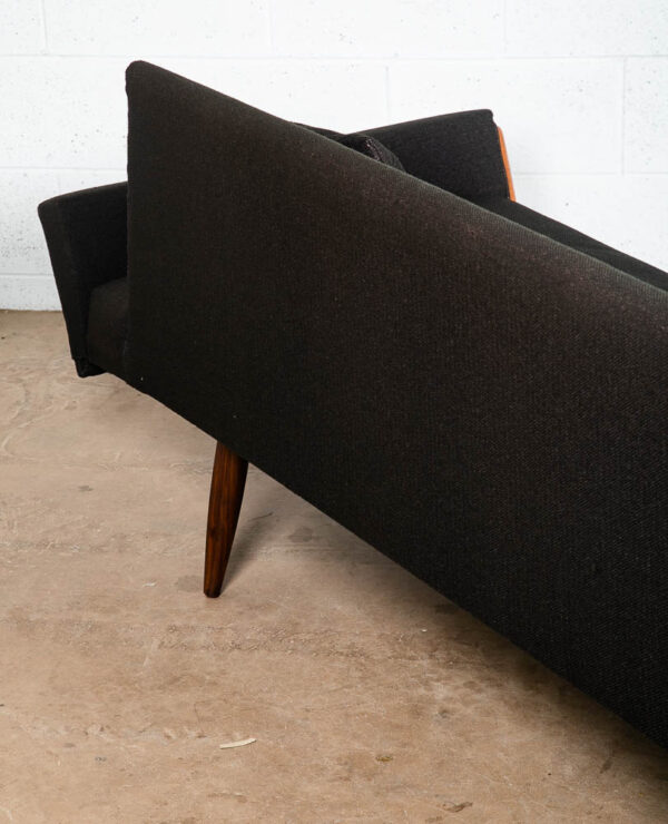 Mid Century Modern Sofa Couch Gondola Adrian Pearsall Platform Black Walnut Mcm - Image 8