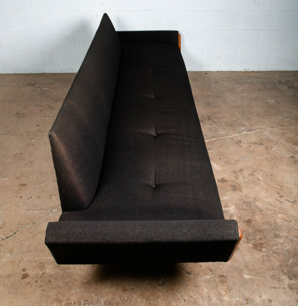 Mid Century Modern Sofa Couch Gondola Adrian Pearsall Platform Black Walnut Mcm - Image 3