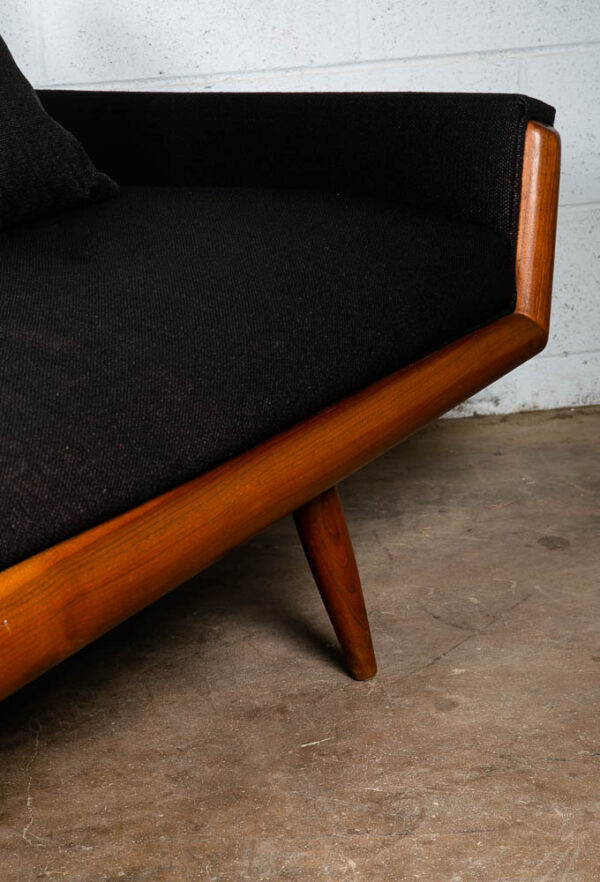 Mid Century Modern Sofa Couch Gondola Adrian Pearsall Platform Black Walnut Mcm - Image 10