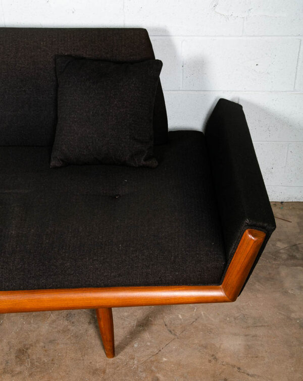 Mid Century Modern Sofa Couch Gondola Adrian Pearsall Platform Black Walnut Mcm - Image 7