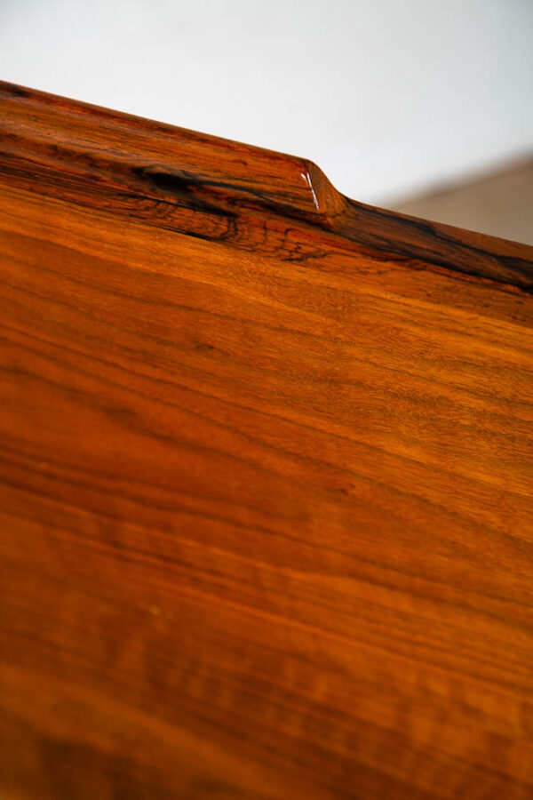 Mid Century Modern Headboard Bed Frame Full Drexel Declaration Walnut Rosewood M - Image 8