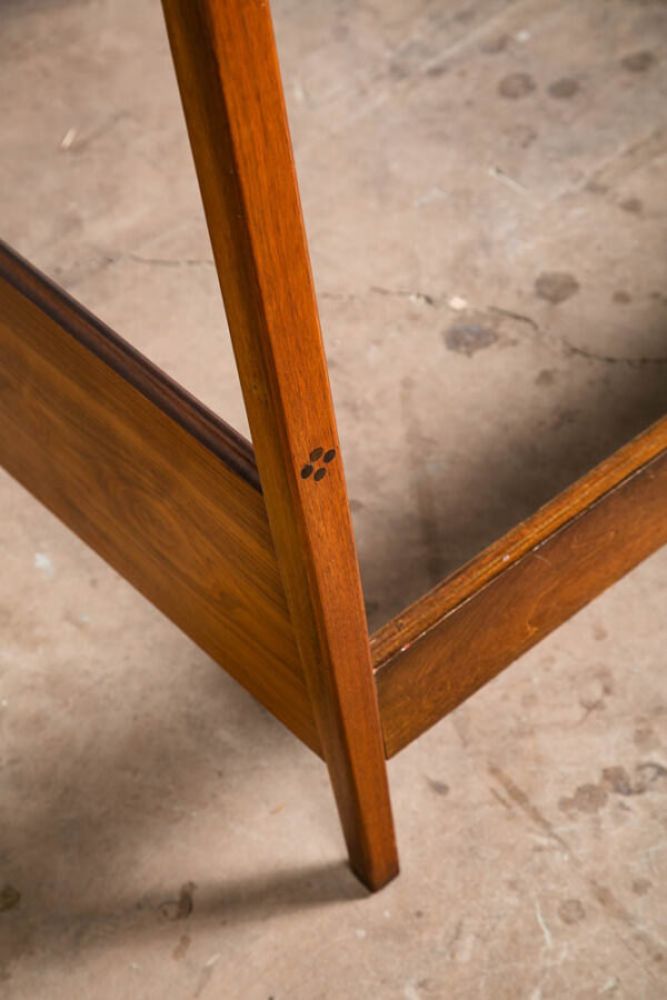 Mid Century Modern Headboard Bed Frame Full Drexel Declaration Walnut Rosewood M - Image 9