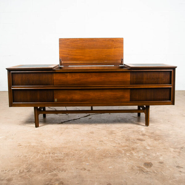 Mid Century Modern Stereo Console Record Player General Electric Radio Audio Mcm - Image 2