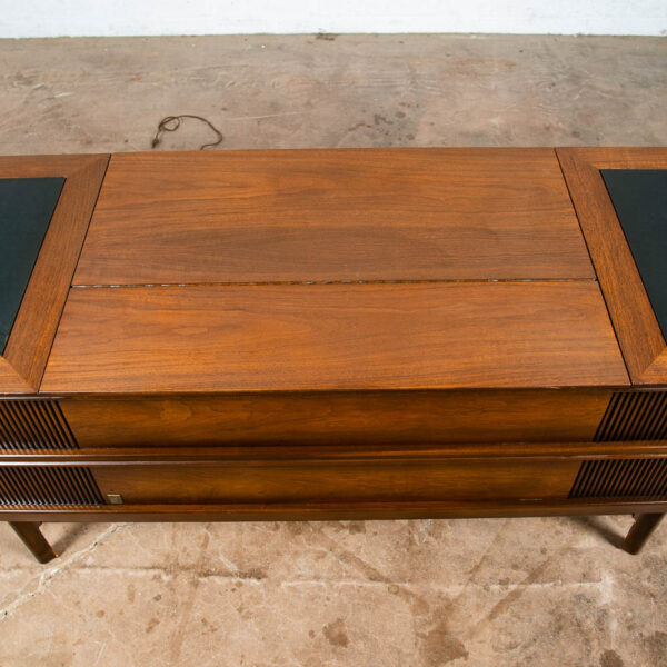 Mid Century Modern Stereo Console Record Player General Electric Radio Audio Mcm - Image 9