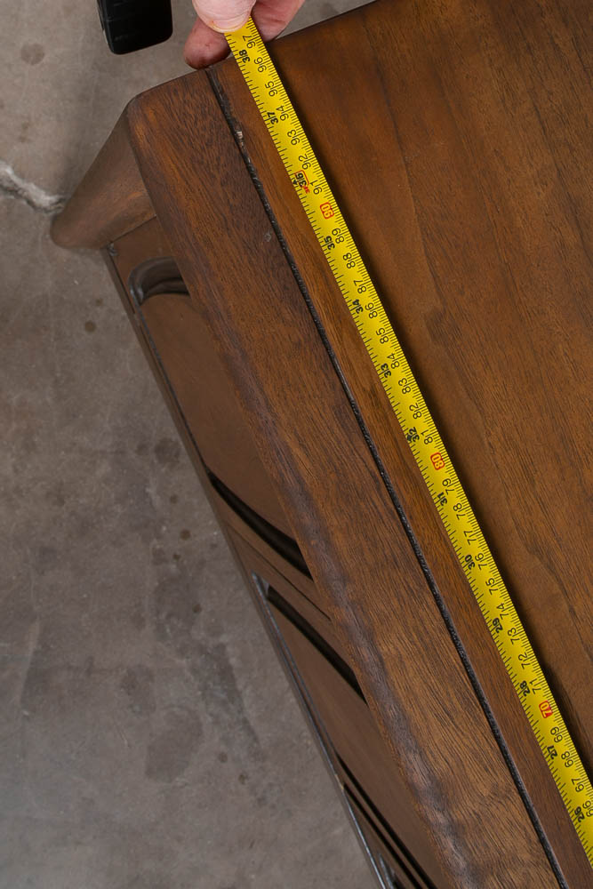 Mid Century Modern Compact Credenza Cabinet Entry Walnut Doors Broyhill Emphasis - Image 8