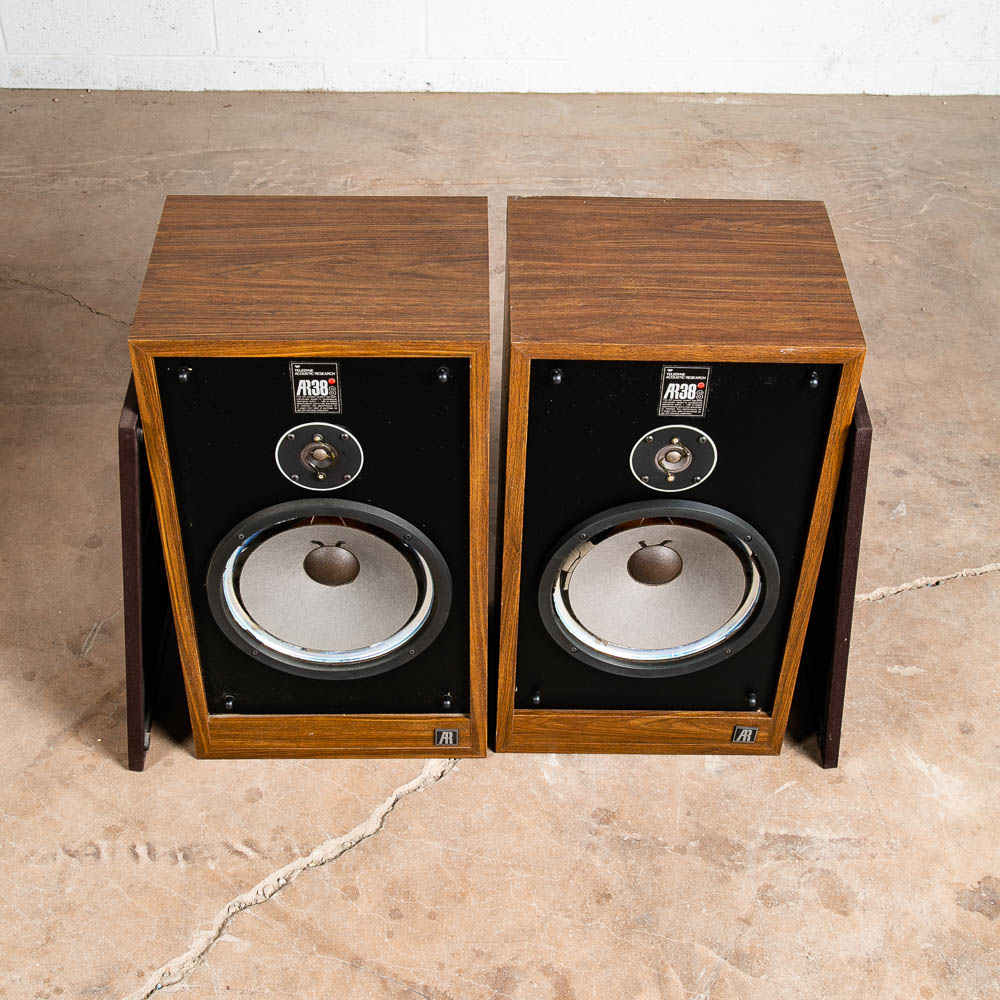 Mid Century Modern Speakers AR-38s Speakers Acoustic Research Teledyne 2 Way - Image 3
