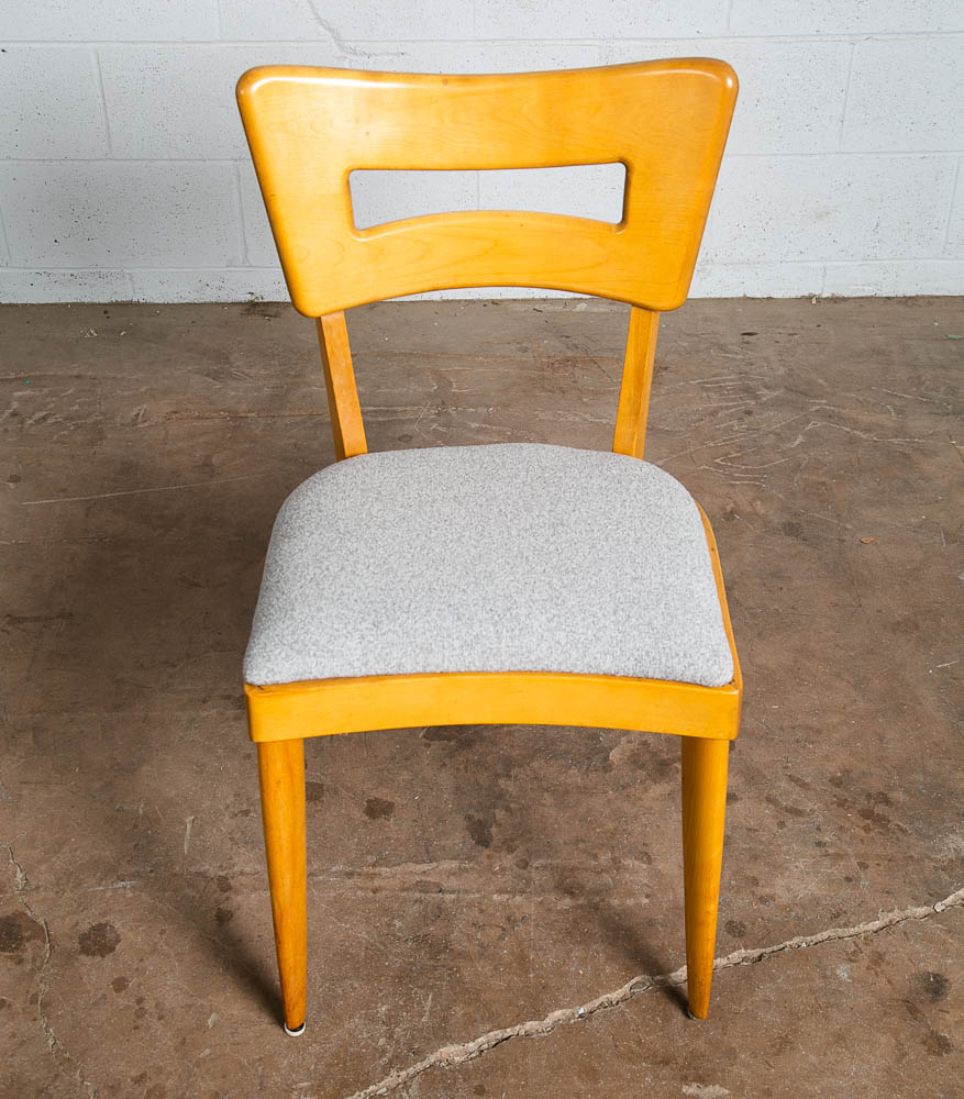 Mid Century Modern Dining Chairs Set 6 Heywood Wakefield Dog bone Armchair - Image 8