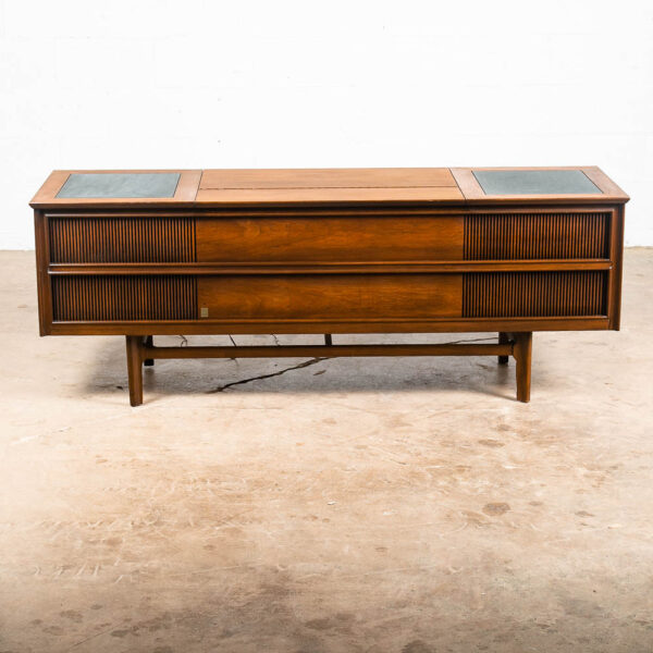 Mid Century Modern Stereo Console Record Player General Electric Radio Audio Mcm - Image 3