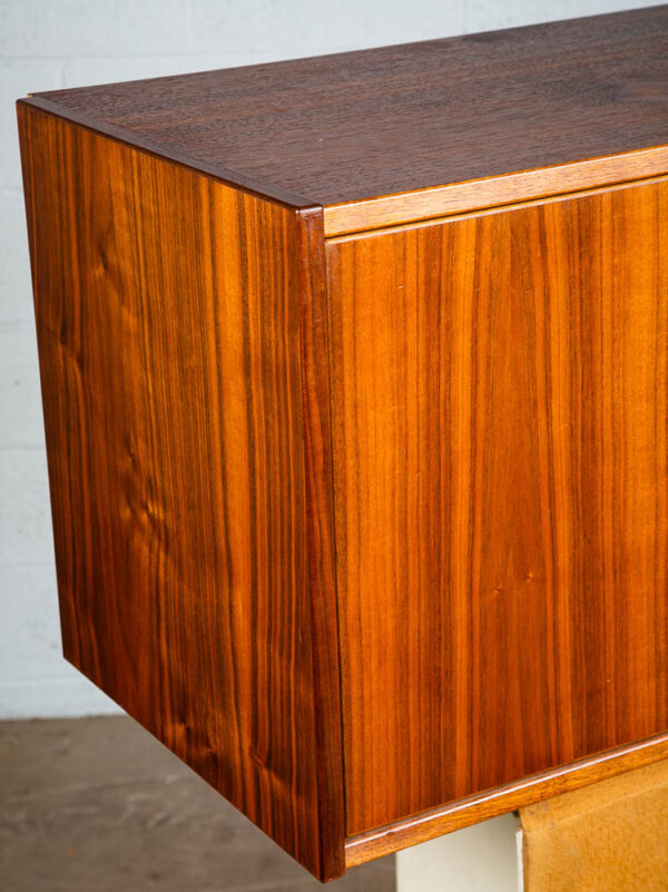 Mid Century Modern Wall Unit Cabinet Teak AEJM Mobler Drop Down Bar Modular Mcm - Image 10