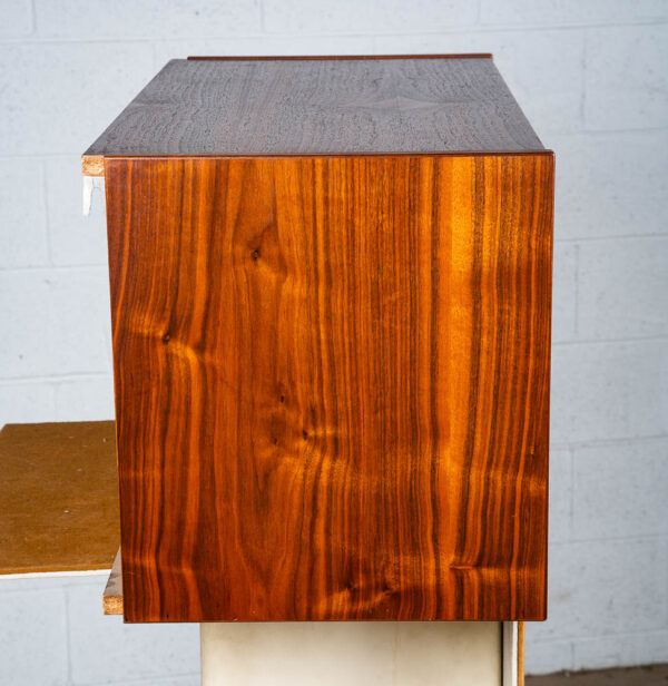 Mid Century Modern Wall Unit Cabinet Teak AEJM Mobler Drop Down Bar Modular Mcm - Image 5