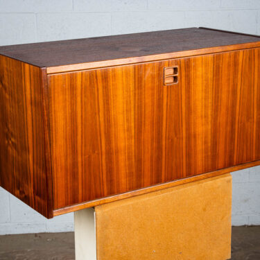 Mid Century Modern Wall Unit Cabinet Teak AEJM Mobler Drop Down Bar Modular Mcm