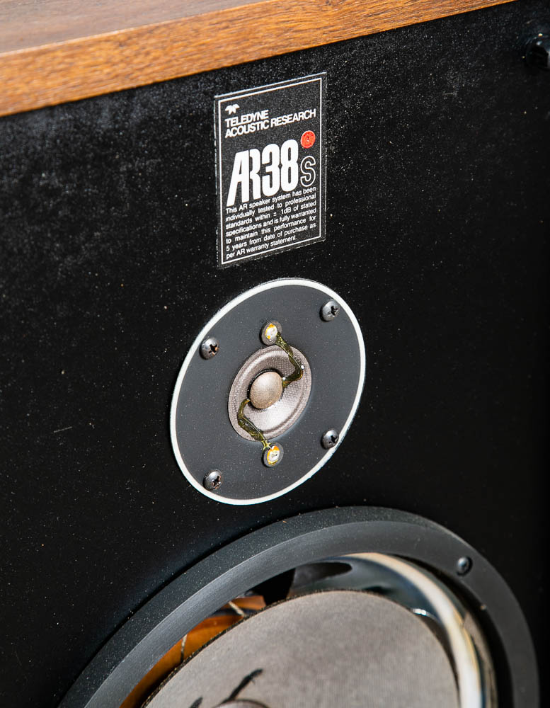 Mid Century Modern Speakers AR-38s Speakers Acoustic Research Teledyne 2 Way - Image 7