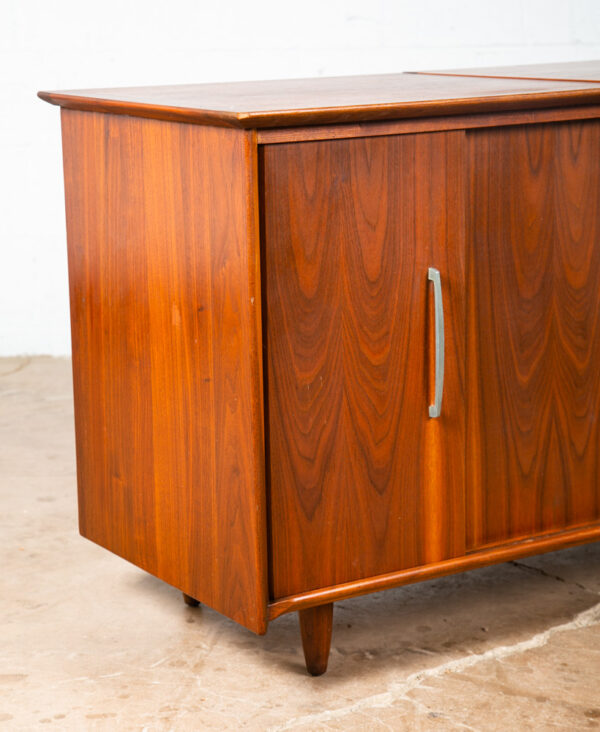 Mid Century Modern Credenza Stereo Console Cabinet Audio Ace Hi Prelude Vintage - Image 9
