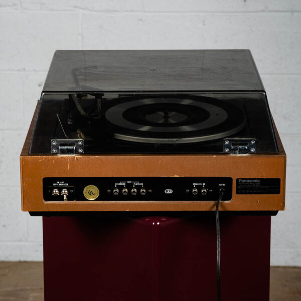 Mid Century Modern Record Player Panasonic Turntable SD-85A Stereo Music Center - Image 3