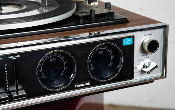 Mid Century Modern Record Player Panasonic Turntable SD-85A Stereo Music Center - Image 11