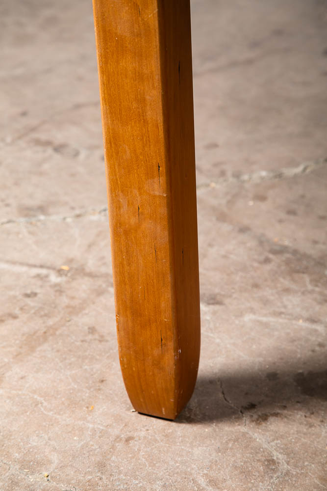 Mid Century Dining Table Solid Cherry Farmhouse Modern Studio Made Vintage Craft - Image 9