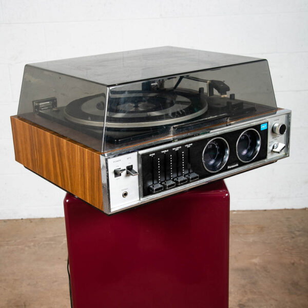 Mid Century Modern Record Player Panasonic Turntable SD-85A Stereo Music Center - Image 4
