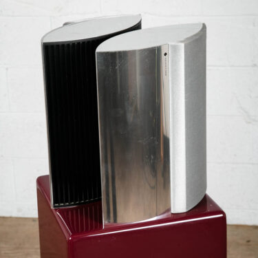 Mid Century Modern Speakers B&o Beolab 4000 Bang Olufsen Chrome Silver Active VG