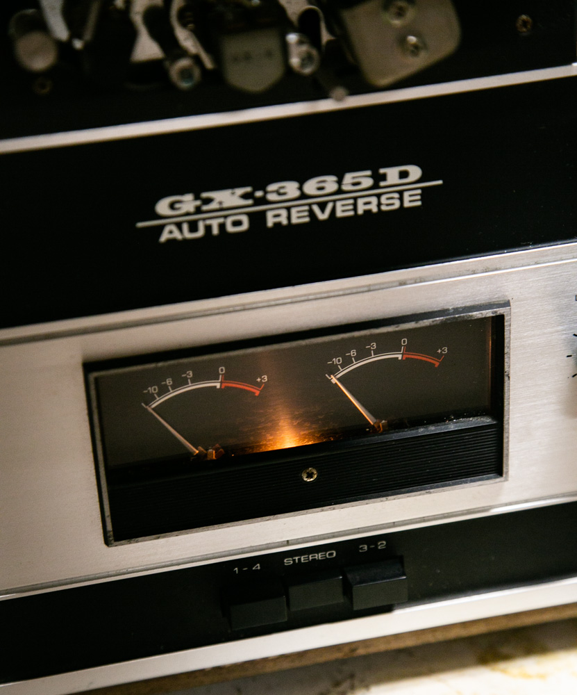 Vintage Reel to Reel Akai GX-365D Silver Face Stereo 3 Head Speaker As Is - Image 8