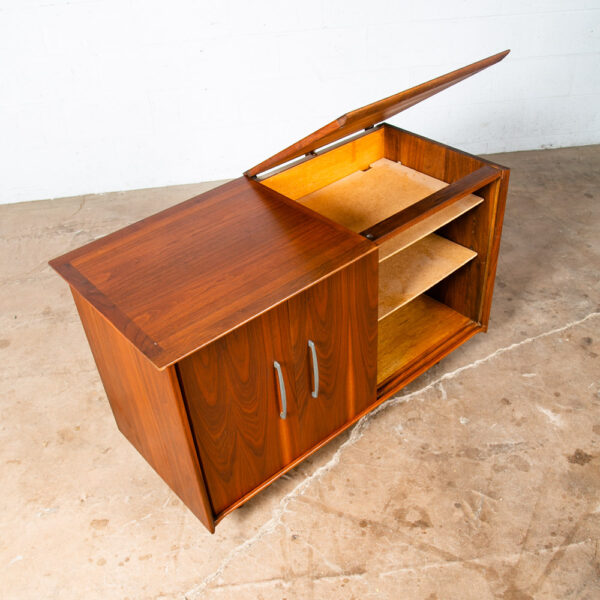 Mid Century Modern Credenza Stereo Console Cabinet Audio Ace Hi Prelude Vintage - Image 11