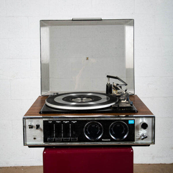 Mid Century Modern Record Player Panasonic Turntable SD-85A Stereo Music Center - Image 9