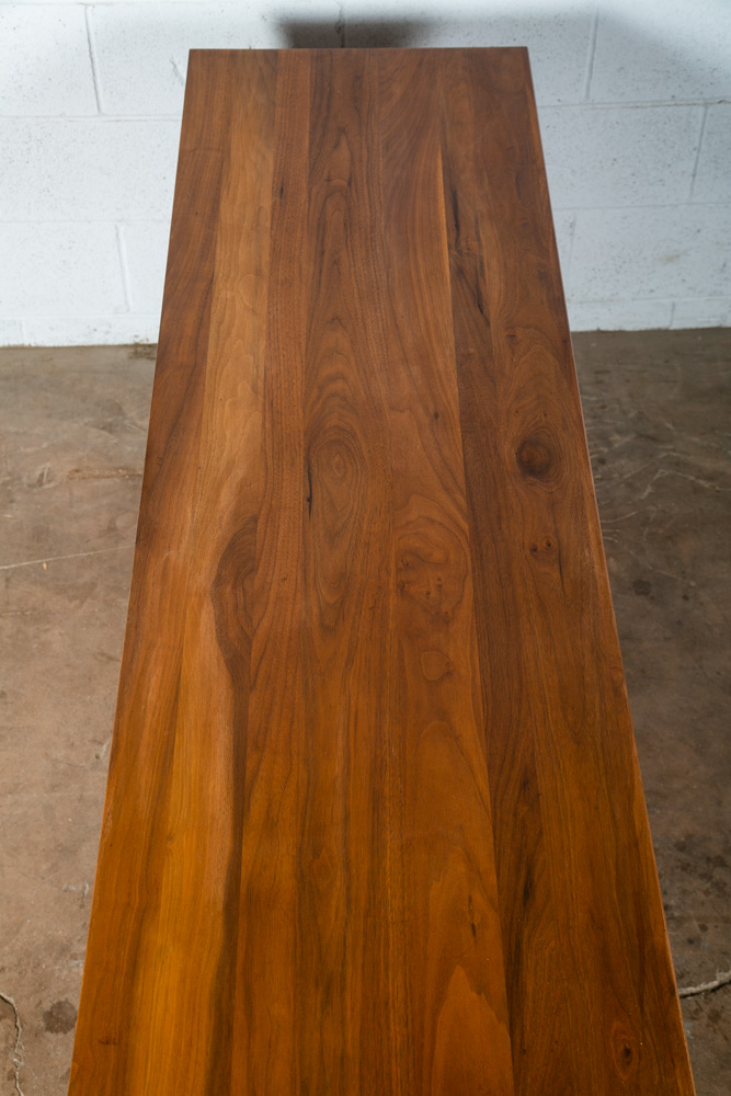 Mid Century Modern Credenza Cabinet Storage Ace Hi Prelude Solid Walnut Vintage - Image 11