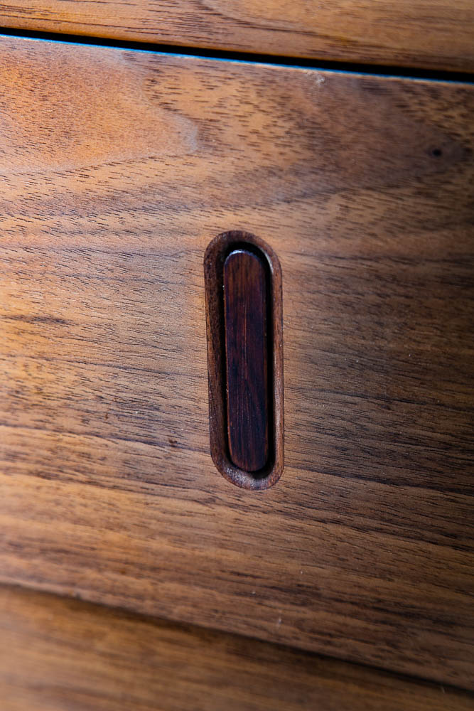 Mid Century Modern Credenza Dresser Richard Thompson Glenn California Walnut Mcm - Image 10