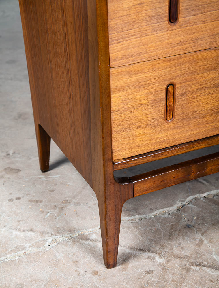 Mid Century Modern Credenza Dresser Richard Thompson Glenn California Walnut Mcm - Image 7