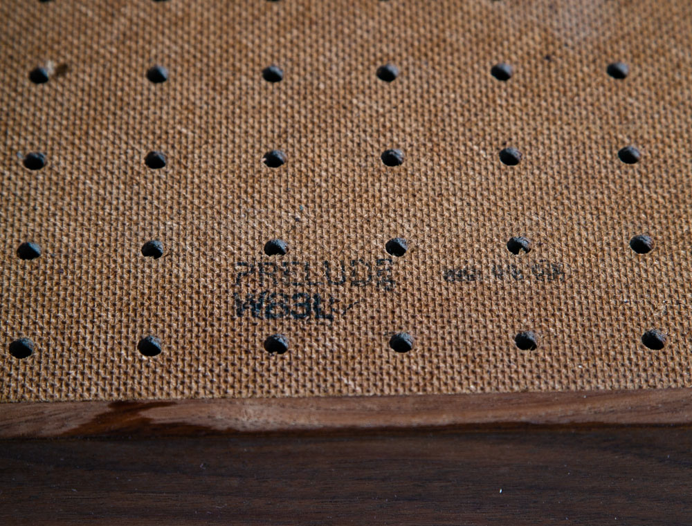 Mid Century Modern Credenza Cabinet Storage Ace Hi Prelude Solid Walnut Vintage - Image 10