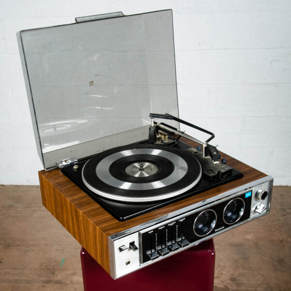 Mid Century Modern Record Player Panasonic Turntable SD-85A Stereo Music Center