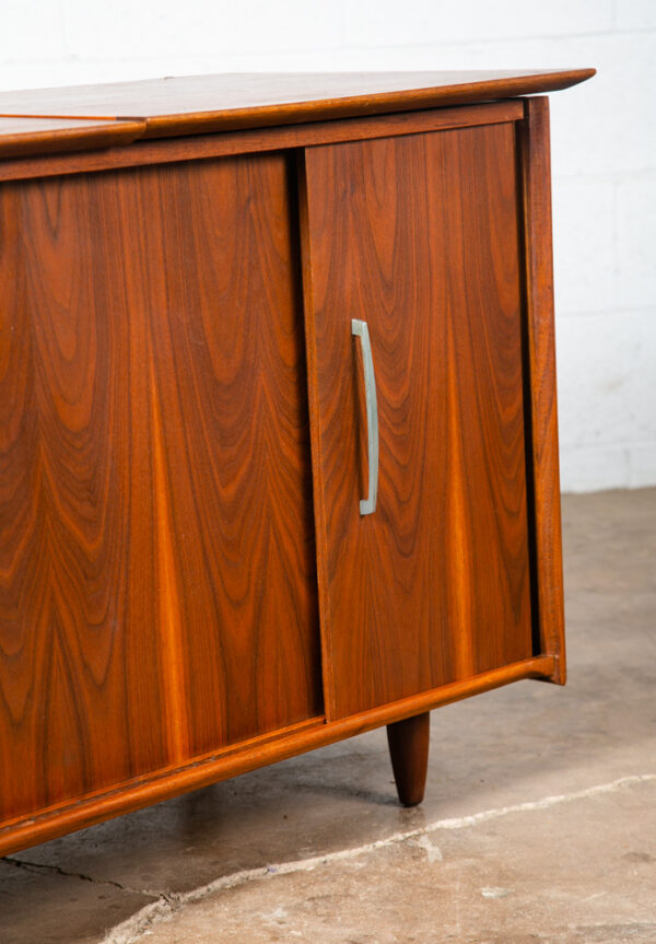 Mid Century Modern Credenza Stereo Console Cabinet Audio Ace Hi Prelude Vintage - Image 12
