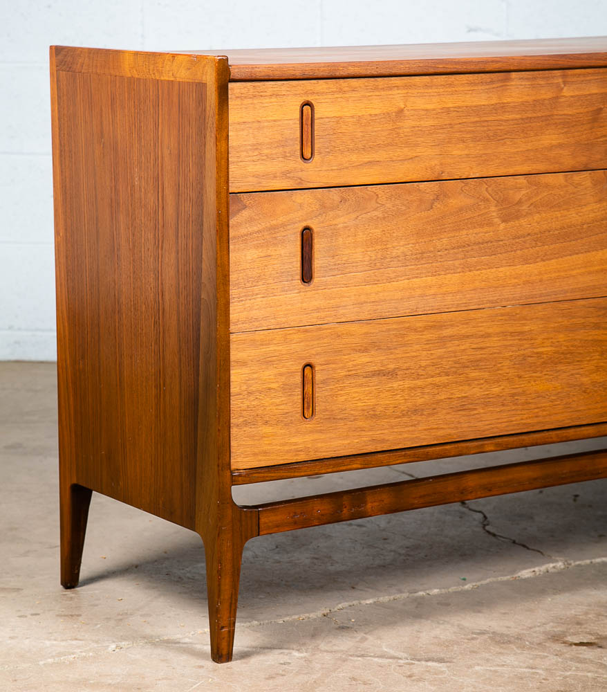 Mid Century Modern Credenza Dresser Richard Thompson Glenn California Walnut Mcm - Image 6