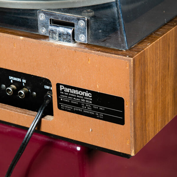 Mid Century Modern Record Player Panasonic Turntable SD-85A Stereo Music Center - Image 12