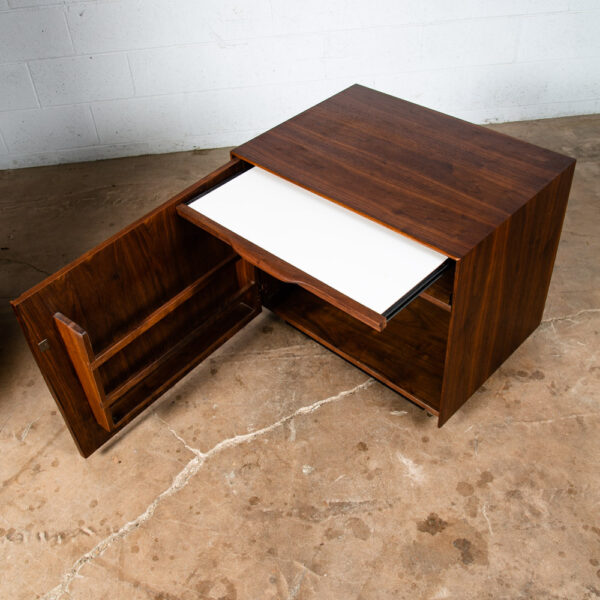 Mid Century Modern Nightstand End Side Table John Kapel Glenn of California Tray - Image 4