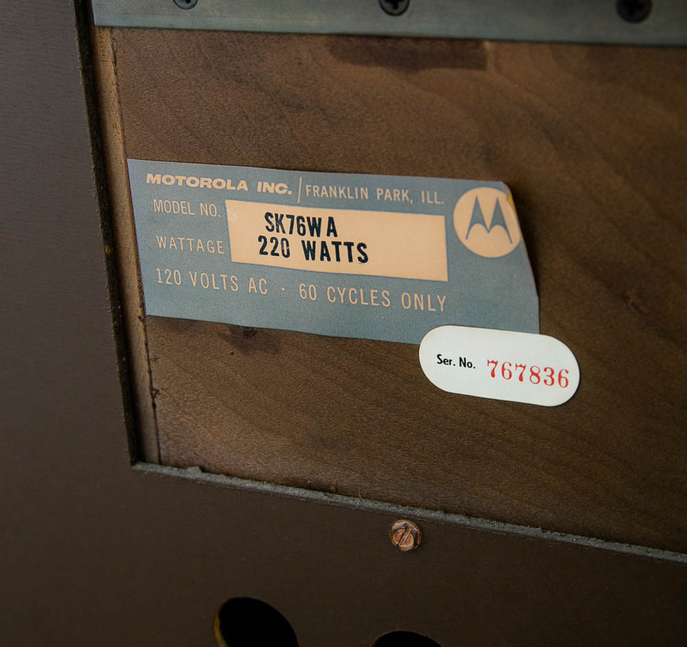 Mid Century Modern Stereo Console Drexel Declaration Radio Record Player Service - Image 12