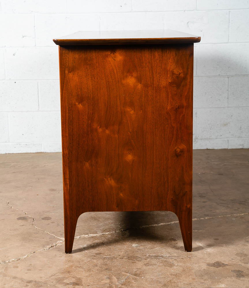 Mid Century Modern Dresser Credenza 6 Drawer Drexel Vintage Walnut Collection NM - Image 4