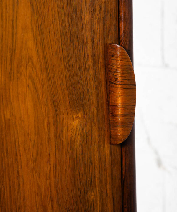 Mid Century Danish Modern Credenza Brazilian Rosewood Sideboard Bar Cabinet Mcm - Image 11