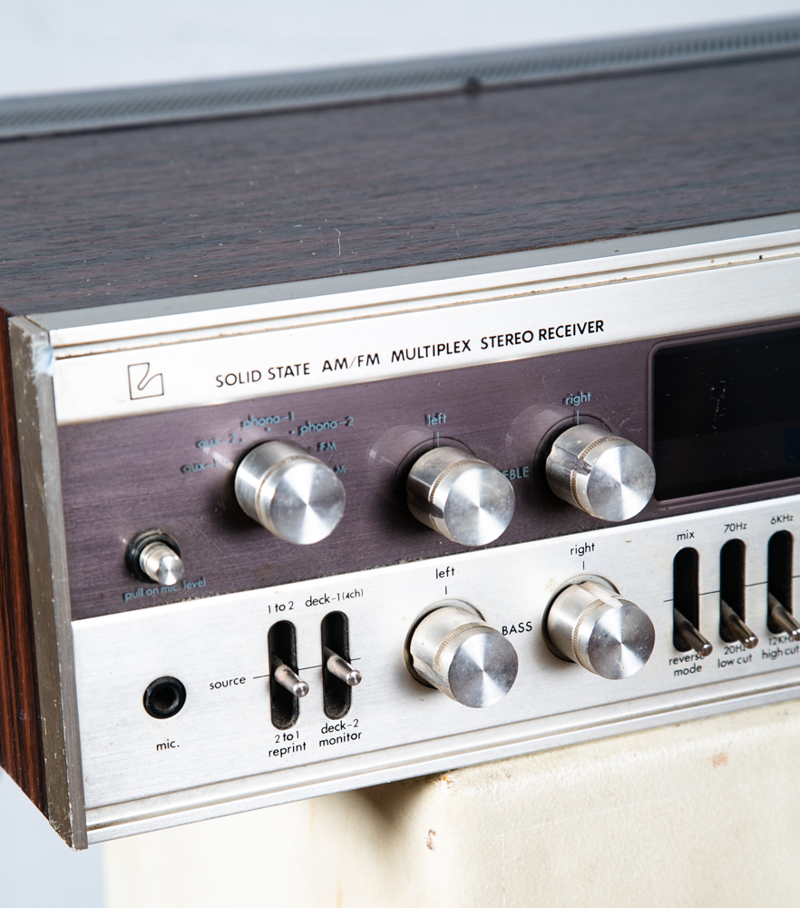 Vintage Luxman Reciever R800S Solid State Case Stereo Tuner Multiplex As-is - Image 11