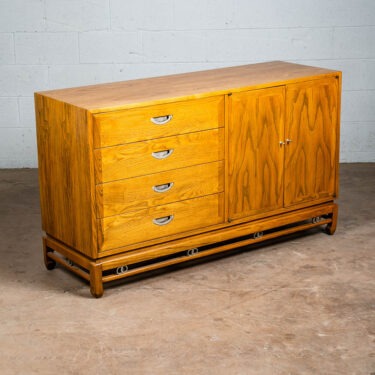 Mid Century Modern Credenza Sideboard American of Martinsville Metal Compact Mcm