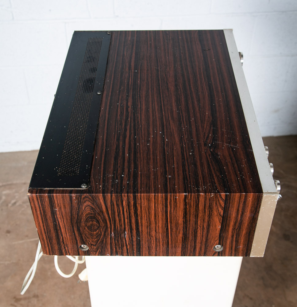 Vintage Luxman Reciever R800S Solid State Case Stereo Tuner Multiplex As-is - Image 6