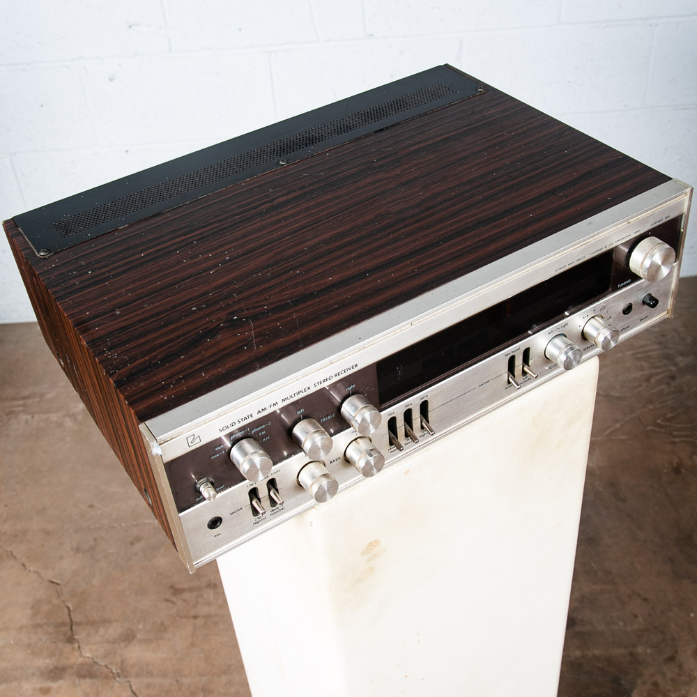 Vintage Luxman Reciever R800S Solid State Case Stereo Tuner Multiplex As-is - Image 3