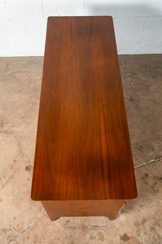 Mid Century Modern Dresser Credenza 6 Drawer Drexel Vintage Walnut Collection NM - Image 6