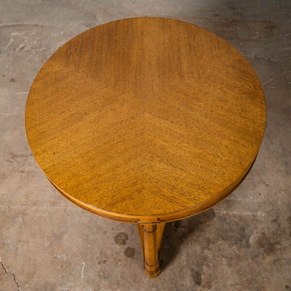 Mid Century Modern Side Table End Mahogany Round 3 Leg Tripod Vintage Drexel Mcm - Image 5