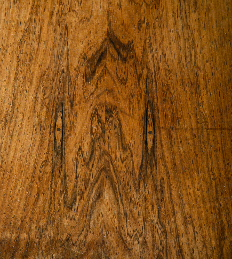 Mid Century Danish Modern Coffee Table Brazilian Rosewood Surfboard Vintage Mcm - Image 4