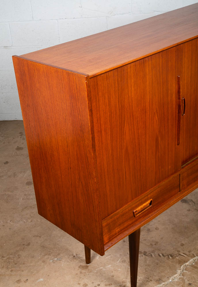 Mid Century Danish Modern Credenza Farso Bar Sideboard Denmark Drawers Denmark - Image 12